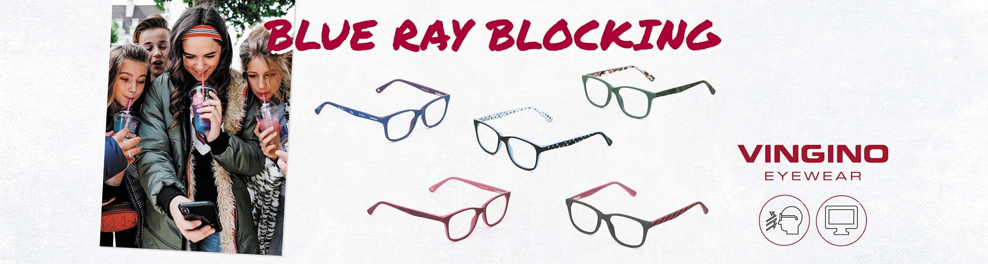 Blue Ray blocking collectie: gemaakt voor de bescherming van kinderogen
